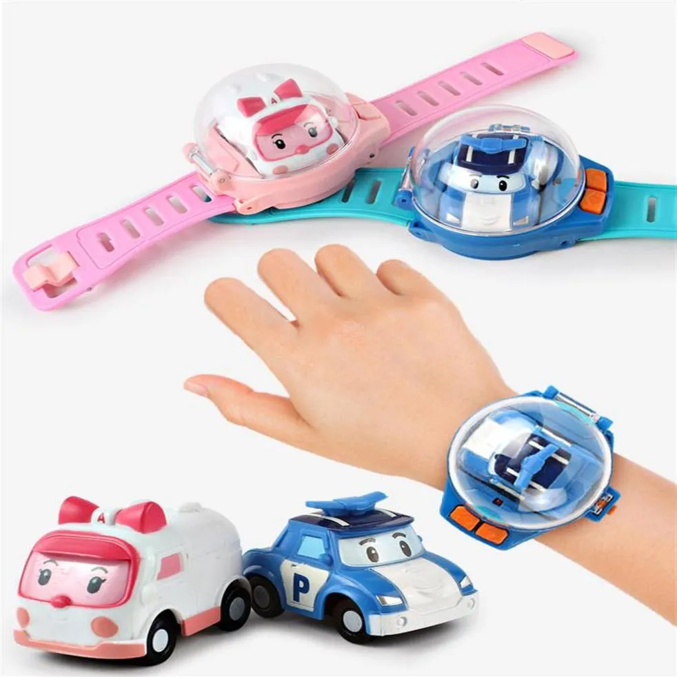 Mini Remote Control Watch RC Car Model Kids Catapult Vibrating Car Education Toys День детей для детей12255