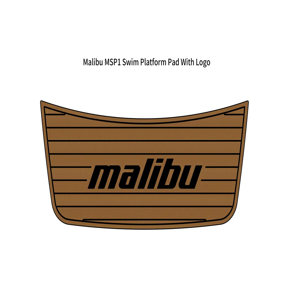 Malibu MSP1 수영 플랫폼 단계 패드 보트 EVA 폼 가짜 티크 데크 바닥 매트