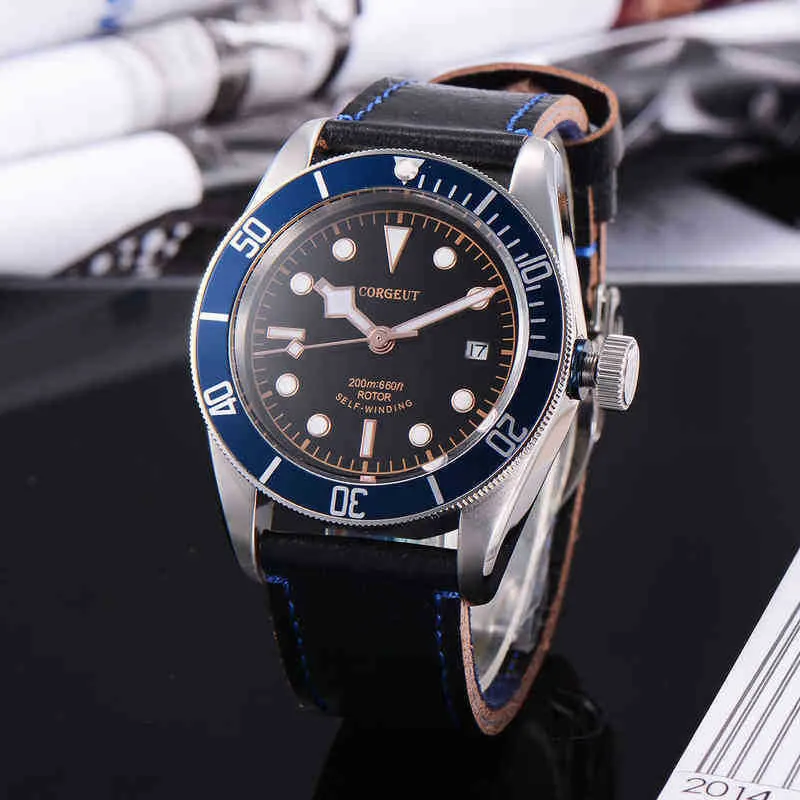 T Tudors Luxury Designer Certina Watches 41mm Blue Automatic