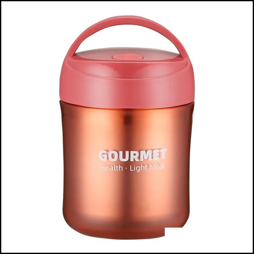 500ml Stainless Steel Thermos Funtainer Food Jar Mug With Spoon For Soup,  Lunch, And More From Homeindustry, $3.77