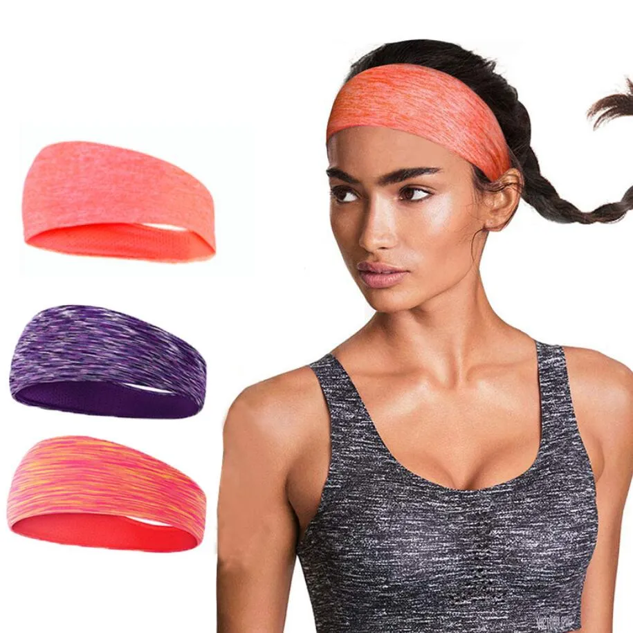 Workout Headbands For Women Running Sports - Wide Sweat Band Yoga Gym  Accessories Elastic Head Band