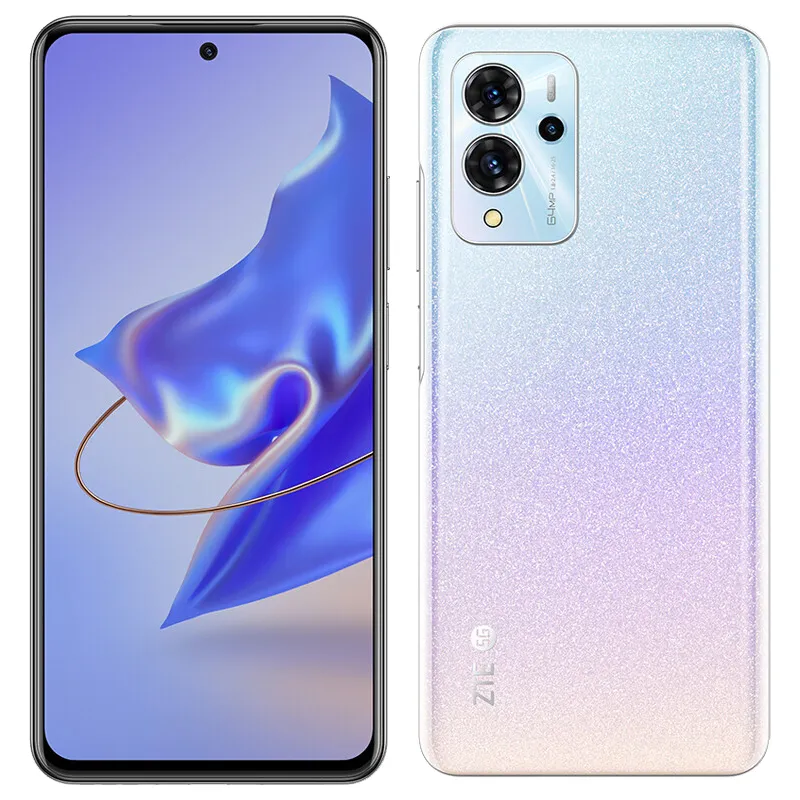 Original Xiaomi Zte Voyage 30 Pro Plus 5G Mobiltelefon 8 GB RAM 256 GB ROM MTK Dimensitet 810 Android 6.67 "Full Display 64MP NFC 5100MAH Face ID Fingeravtryck Smart mobiltelefon