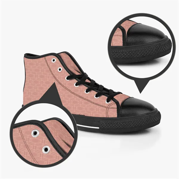 shoesShoes Sneakers Canvas Drees Men Custom Women Fashion Black Orange Mid Cut Breathable Casual Outdoor Sports Walking Jogging Color49556638