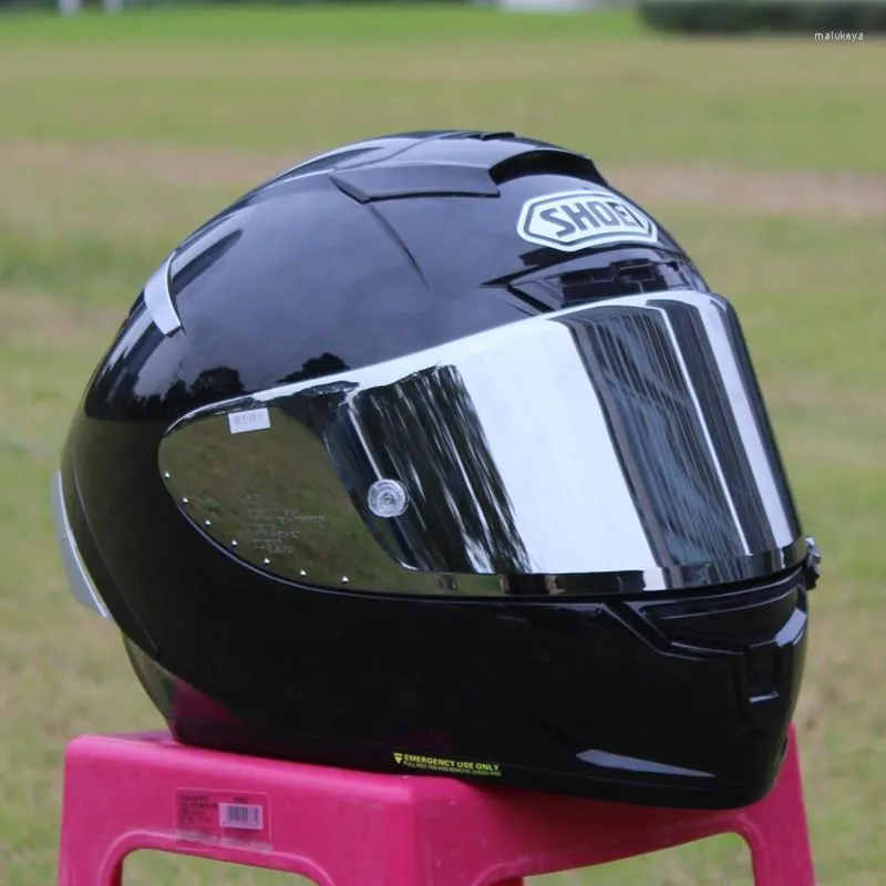 Motorradhelme Integralhelm SHOEI X14 Glänzend Schwarz Reiten Motocross Racing Motorrad Casco De Motocicleta