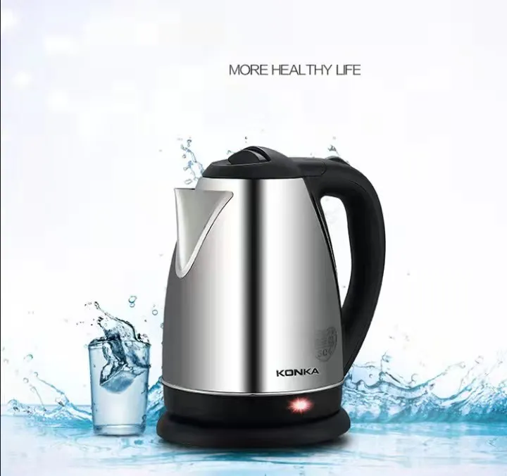 Automatic power-off protection for electric kettle Instant heating Portable stainless steel fast boiling kettle