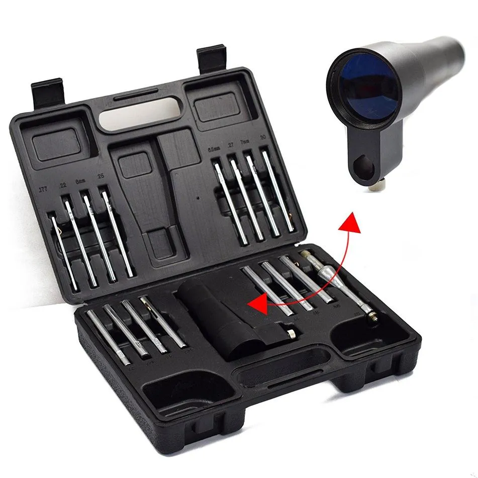 Boresighter Kit Precision Firearm Bore Sighter Arbor SetSgun Adjustable