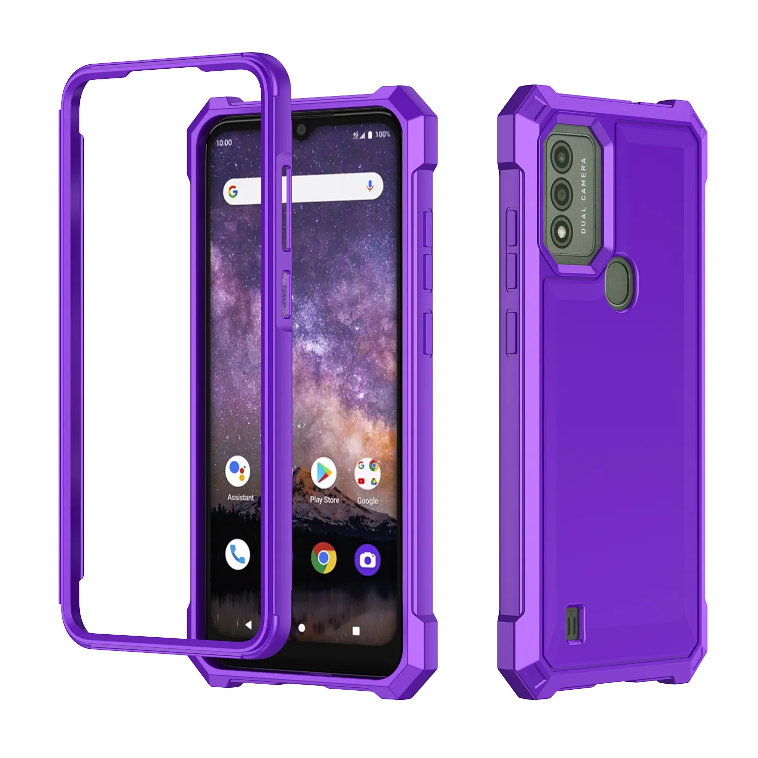 Cas de téléphone portable d'usine pour Cricket Innovate E 5G Vision Plus Wiko Voix Samsung Galaxy A04S Couverture de téléphone portable