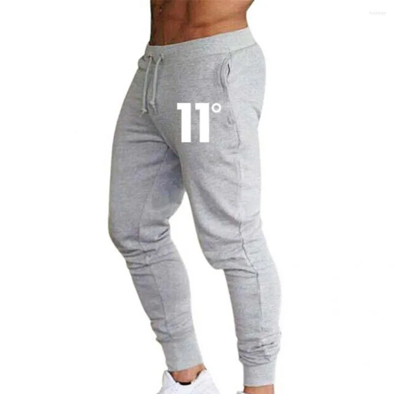 Calça masculina homens chiques chique casual slim fit racksuit de secar rápido os corredores