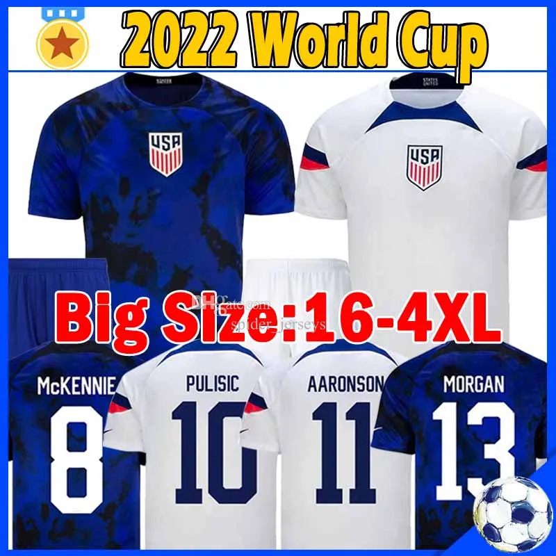 XXXL 4xl 2022 PULISIC ZSESAS SOCCER Jerseys Ertz Bradley Altidore States Jersey 2023 Wood Robinson Reyna Football Shirt