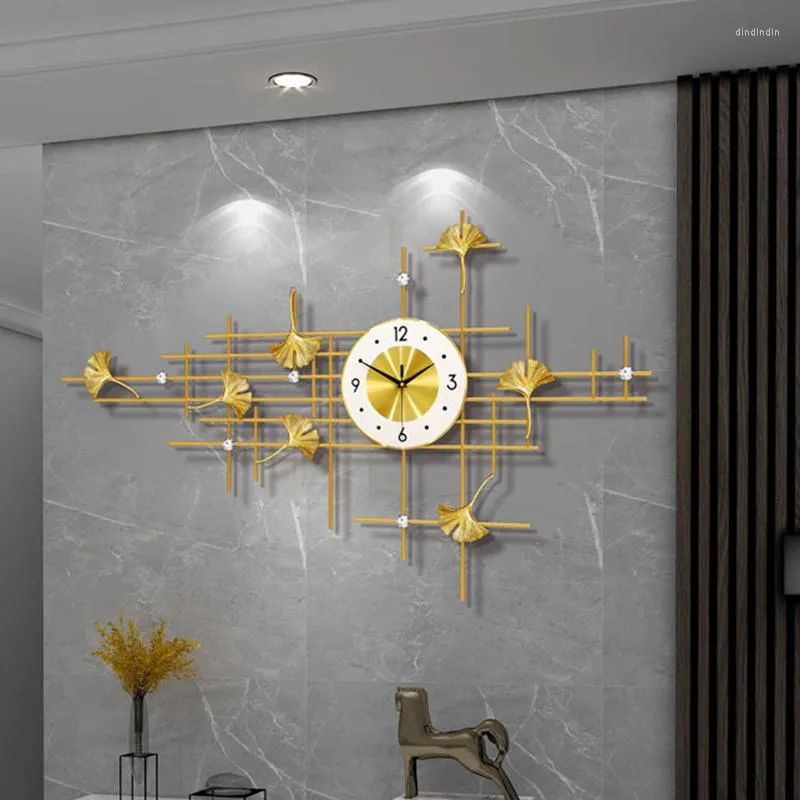 Decorative Wall Clocks Amazon Modern Metal Design With Luxury Mechanism