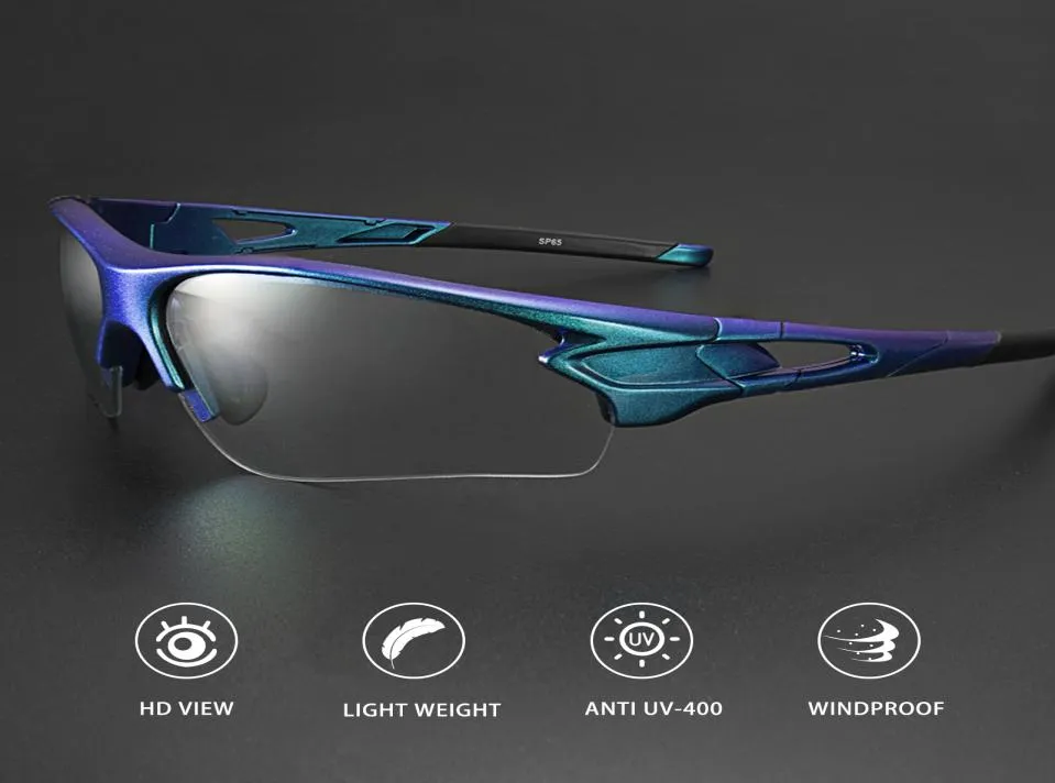 Rockbros Bicycle Eyewear Sunglasses Pochromic Polarized Cycling Glasses Outdoor Sports Eyeglasses9117879