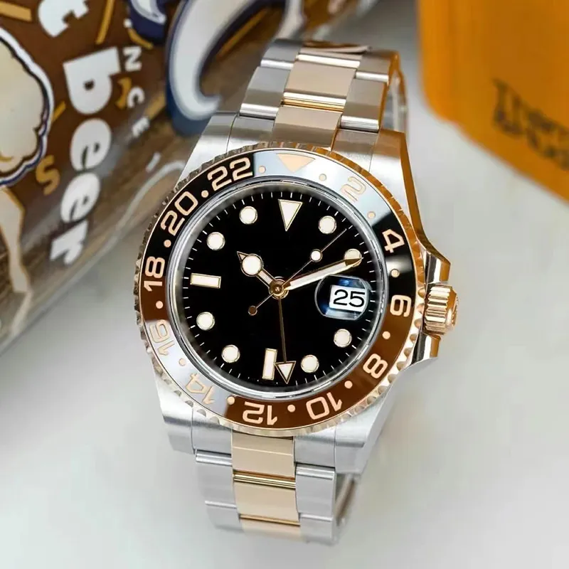 Watchbr Mechanical Automatic Watch Gliding Clasp 41mm Mens Ceramics Waterproof U L Factory Quality Watch Wristwatches Luminous Womens Lady Watches Luxe 001 From Watchbr_store, $24.88 | DHgate.Com thumbnail