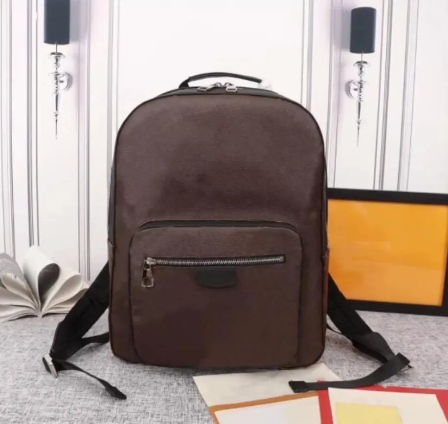 Hoogwaardige PU lederen mode rugzak schoudertas luxe designer messenger voor vrouwen mannen rugpakket canvas handtas rugzak 118