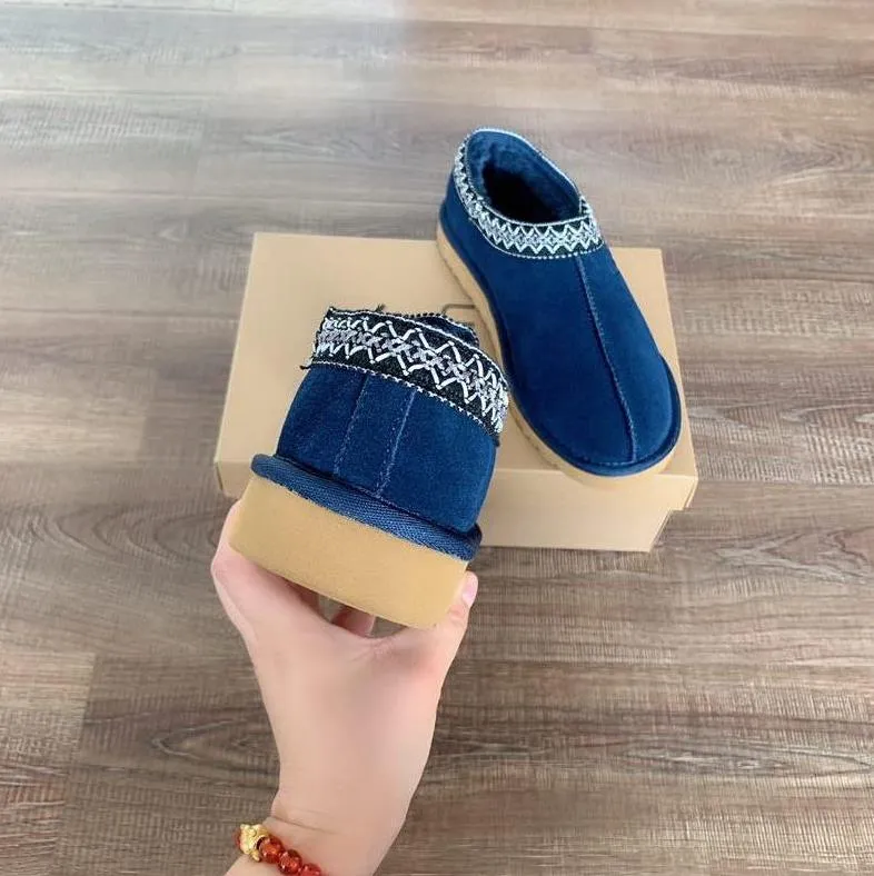 Aus designer kvinnor super mini snö stövlar tjocka botten tasman kvinnor shearling netto varm plattform australiska bästsäljare boot inomhus australien tazz tozzstopp