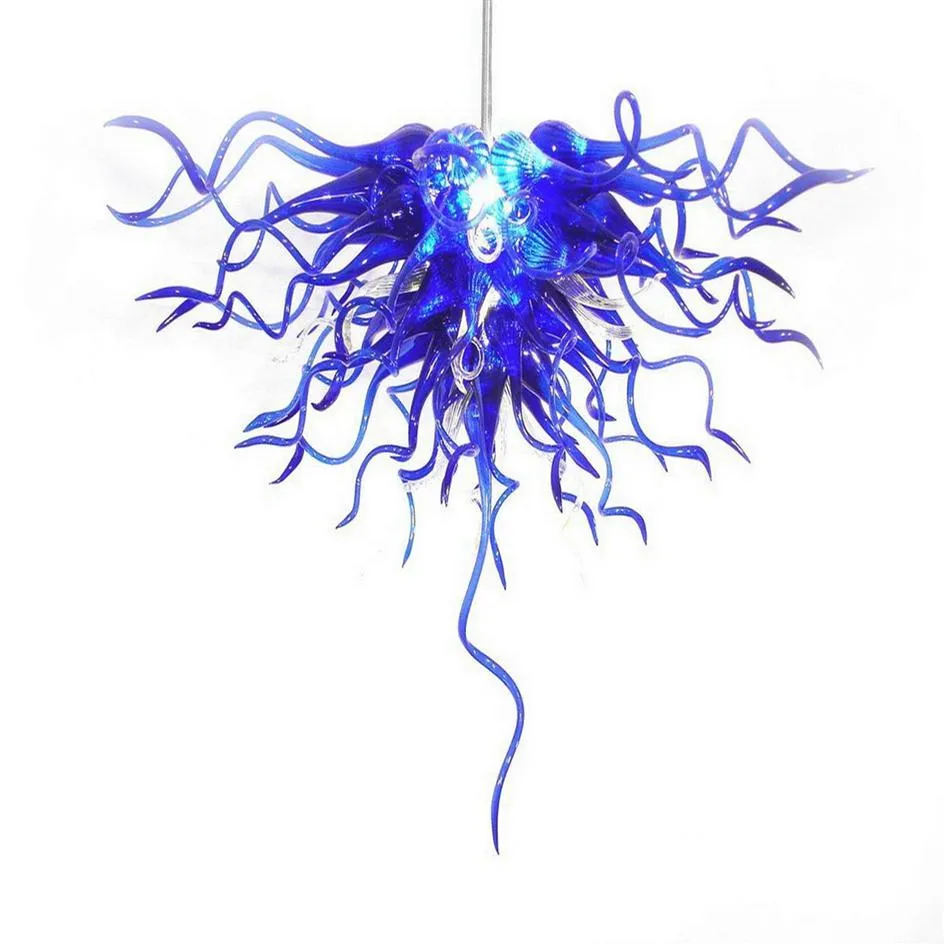 Luxury Art Decorative Beautiful Crystal Chandelier Energy Saving Light Source Modern Chihuly Style Handmade Ceiling Lights263z