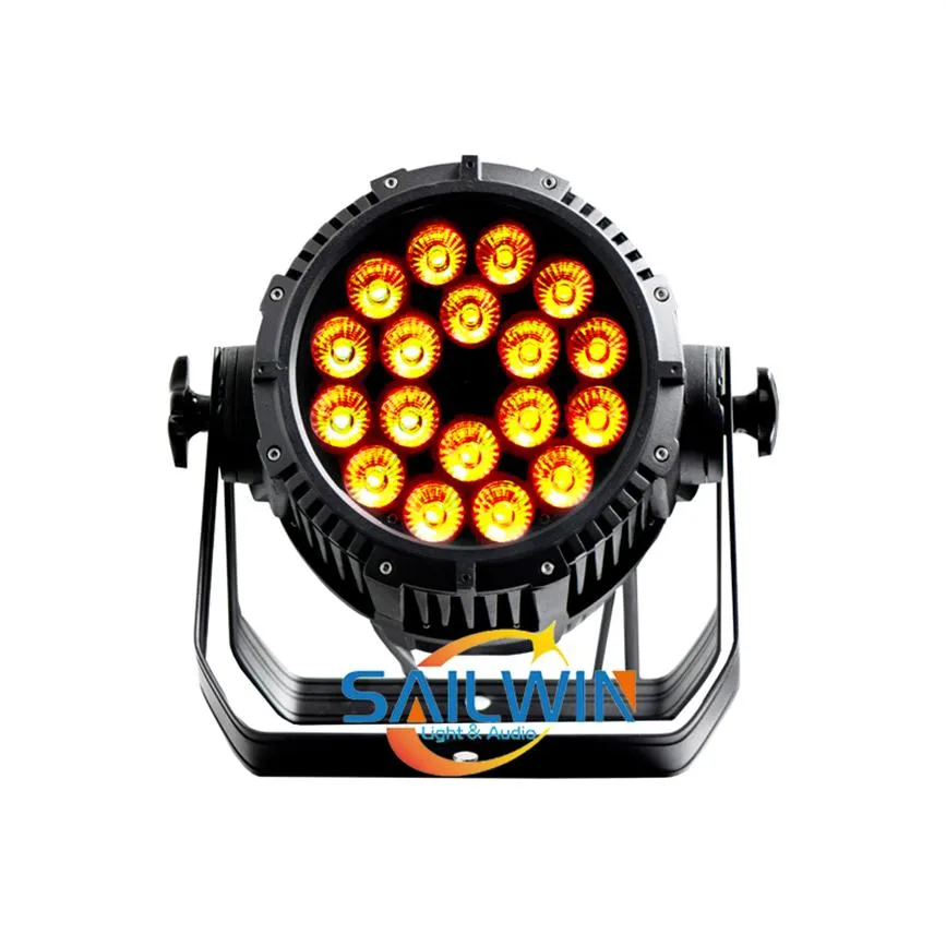 China Sailwin 18 18W 6in1 Waterproof LED Par Light Use for Cinema Event Productions and Wedding Party282R