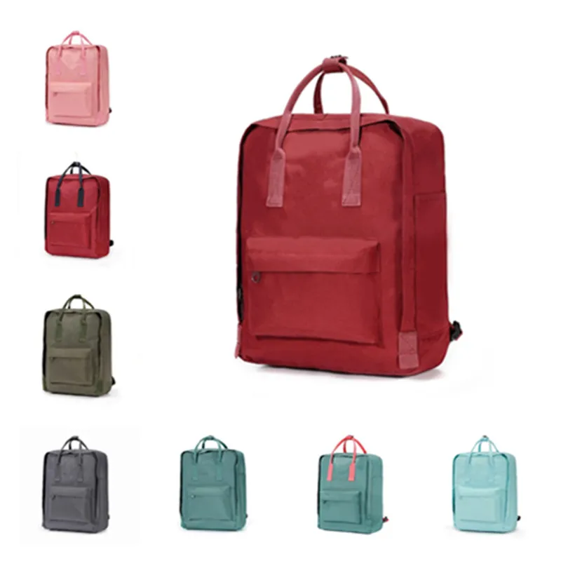 Zweedse Fox Classic Backpack Fashion Style Design Bag Junior Fjallravan Kanken canvas waterdichte modesporten rugzakken