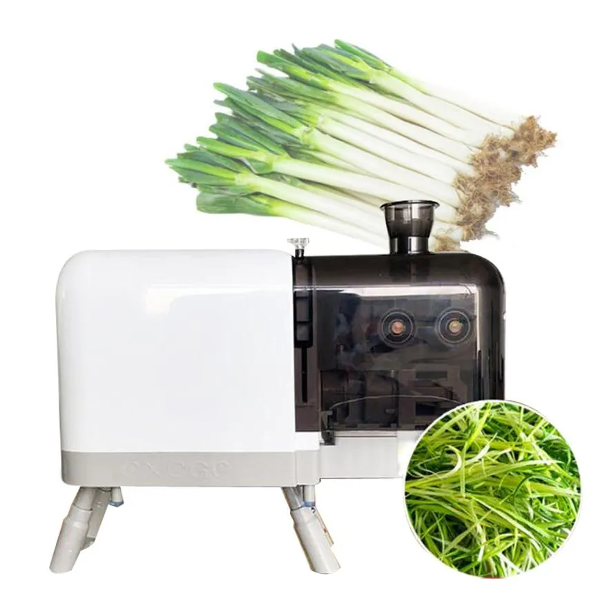 110V 220V Small Electric Green Onion Shredding Machine Vegetable