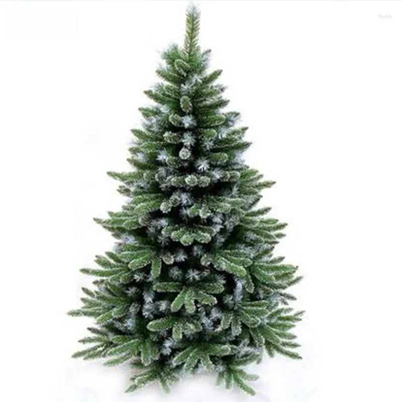 Fiori decorativi Albero di Natale da 95 pollici Artificiale 180 cm Assemblaggio a mano Anno Decorazione per interni Fiocco di neve Natale