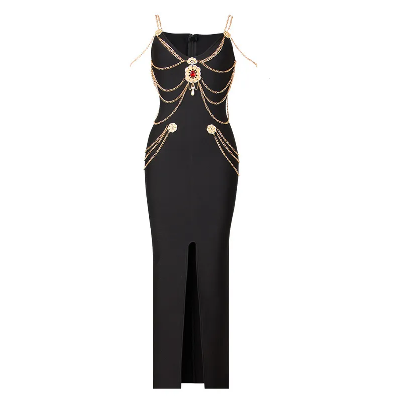 90s versace dress black with gold chains F/W 2019 Look #60 NEW VERSACE BLACK DRESS GOWN W/GOLD TONE CHAINS DETAILS  38 - 2 at 1stDibs