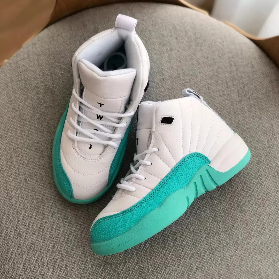 Jordan 12s store light aqua