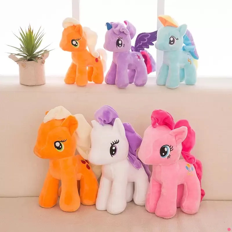 25 cm Einhorn Puppe Plüschtiere Kuscheltiere My Toy Collectiond Edition Senden Ponys Spike Für Kinder Weihnachtsgeschenke D86