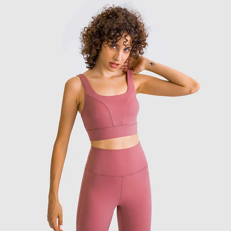 Camisoles Tanks Frauen Unterwäsche Mädchen Jogger Damen Yoga Wear Fitness Laufen im Freien Elastisch stoßfest Schönheit Rückenmatte Sport-BH fghfh