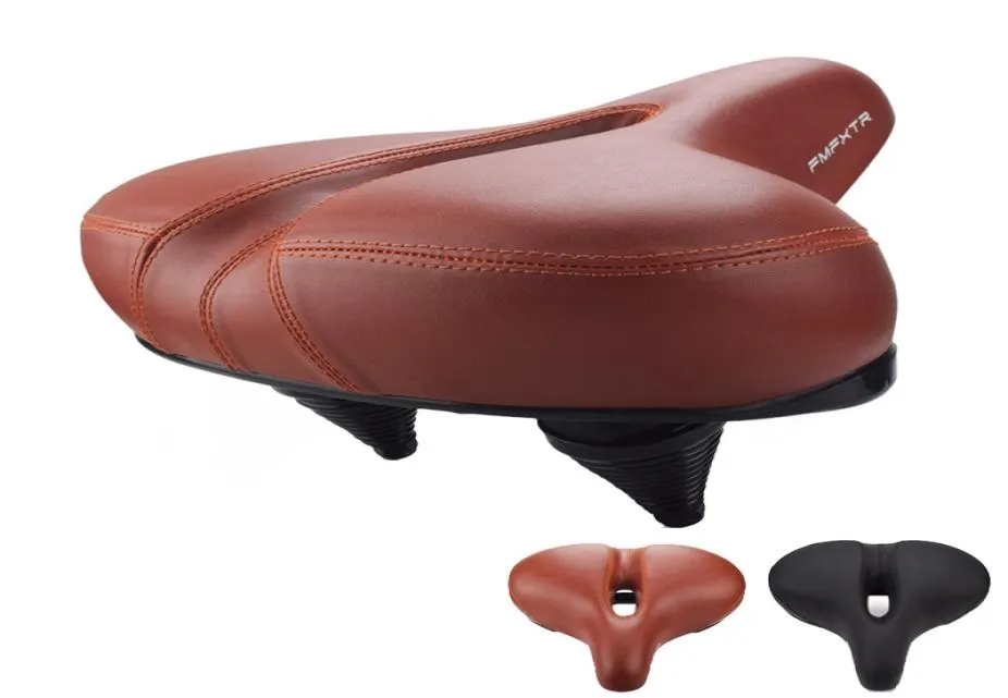 Leather mountain online bike seat