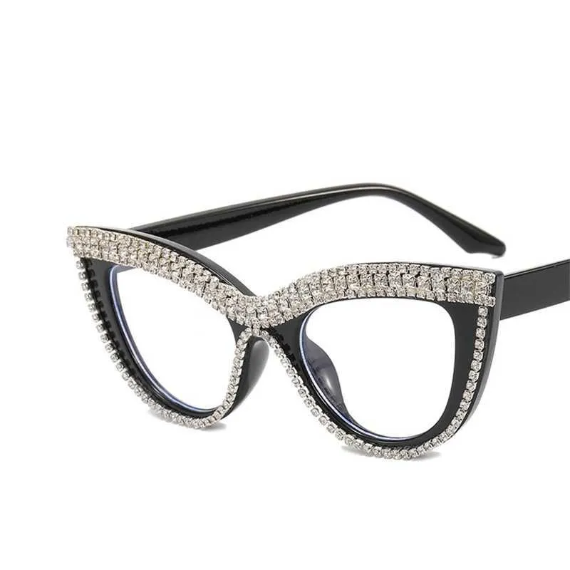 Vintage Cat Eye Glasses Frames For Women Oversized