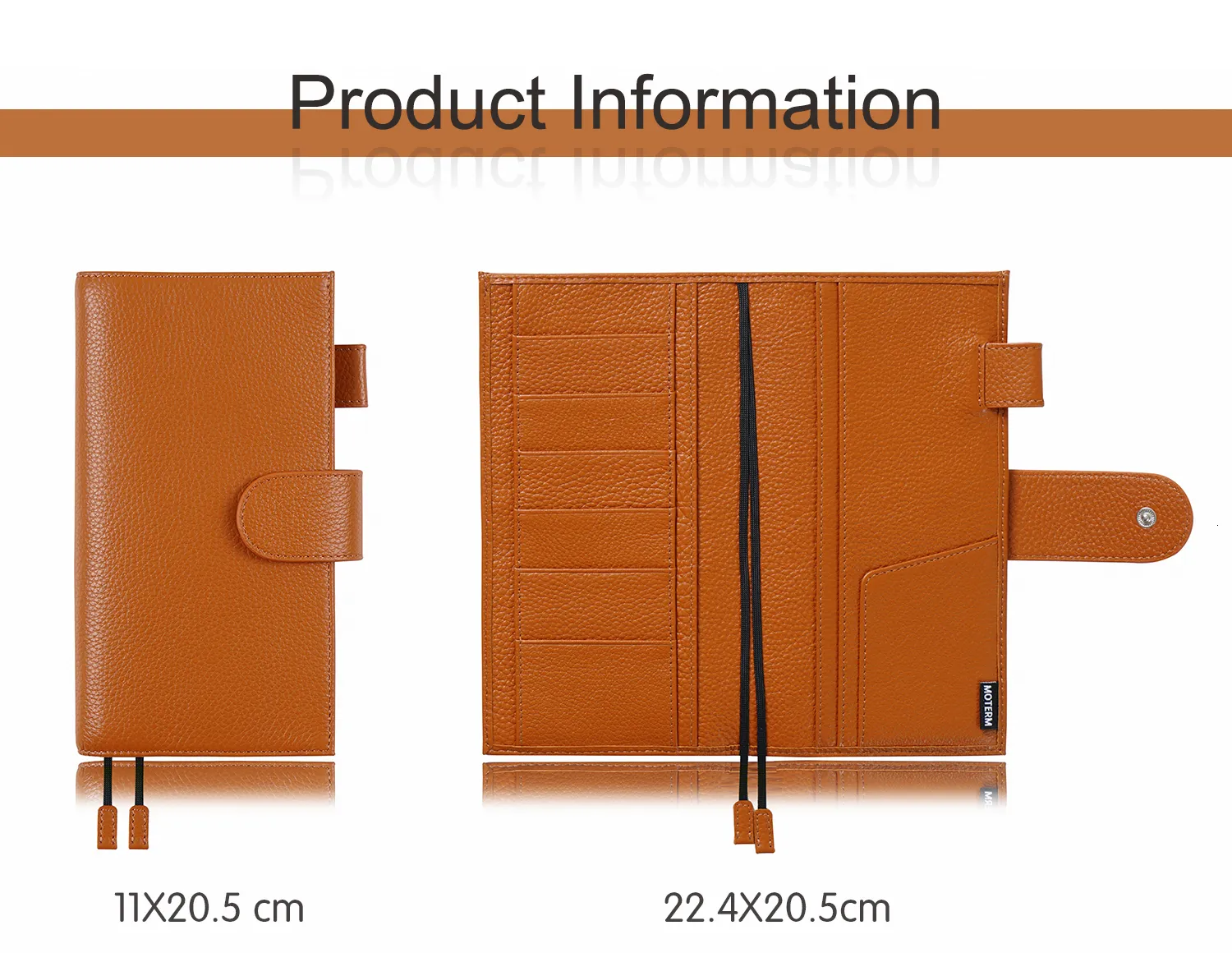 Hobonichi Weeks Leather Cover  Moterm Happy Planner Cover