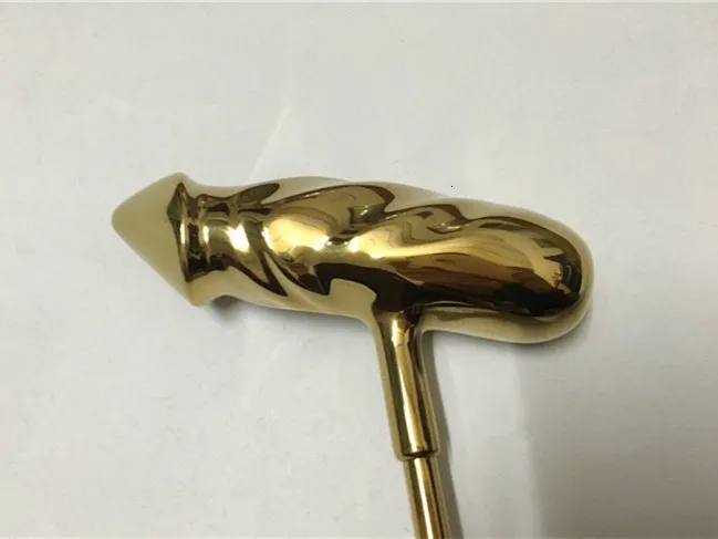 Autres produits de golf Marque Big Dick Putter Gold Big Dick Golf Putter Clubs de golf 3233343536 Arbre en acier avec couvre-chef 221121