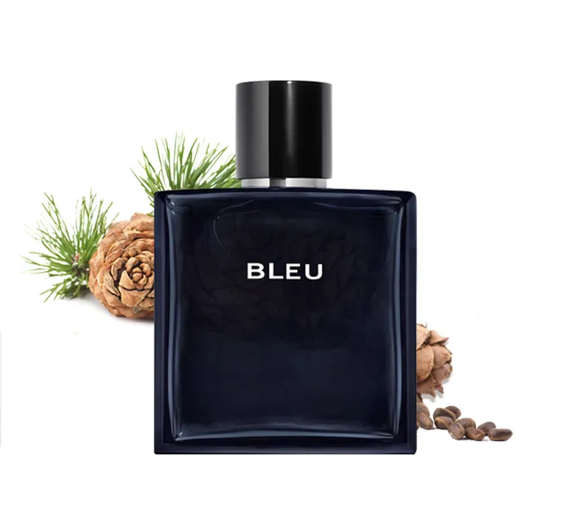 Brand Top verkopen blauwe parfum voor mannen 100 ml EDT cologne met langdurige tijd goede geur EDP high geur festival cadeau