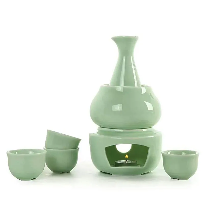 専用3 Small Wine Carafe Ceramic Wine Cup Set For Japanese From Long10