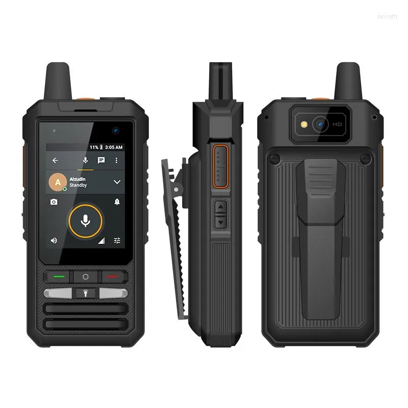 Anysecu W8 4G Walkie Talkie Radio, Téléphone Mobile Android 8.1, GPS ...