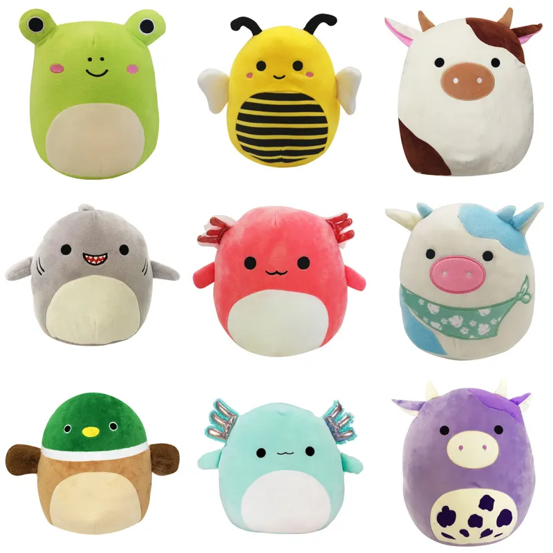 20cm Kawaii Stuffed Animals Plush Pillow Toy 18 Styles Soft Plush Christmas Toys Gift
