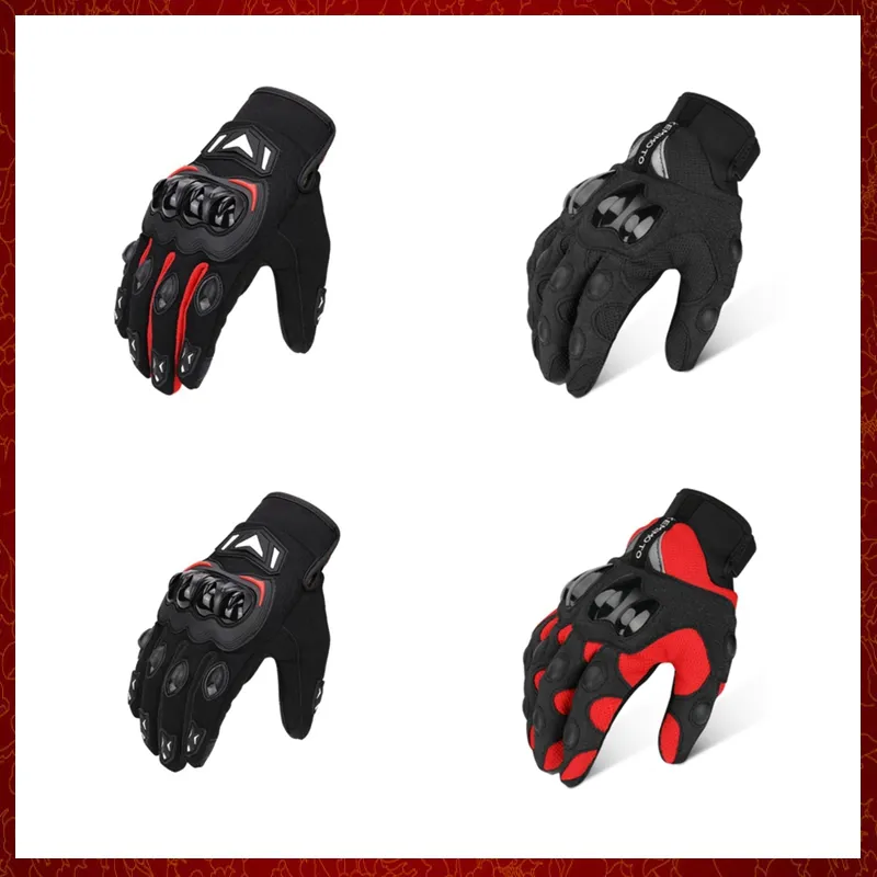 ST377 Moto Gants Respirant Vélo VTT Guantes Motocross Écran Tactile Moto Gants Hommes Femmes Printemps Été