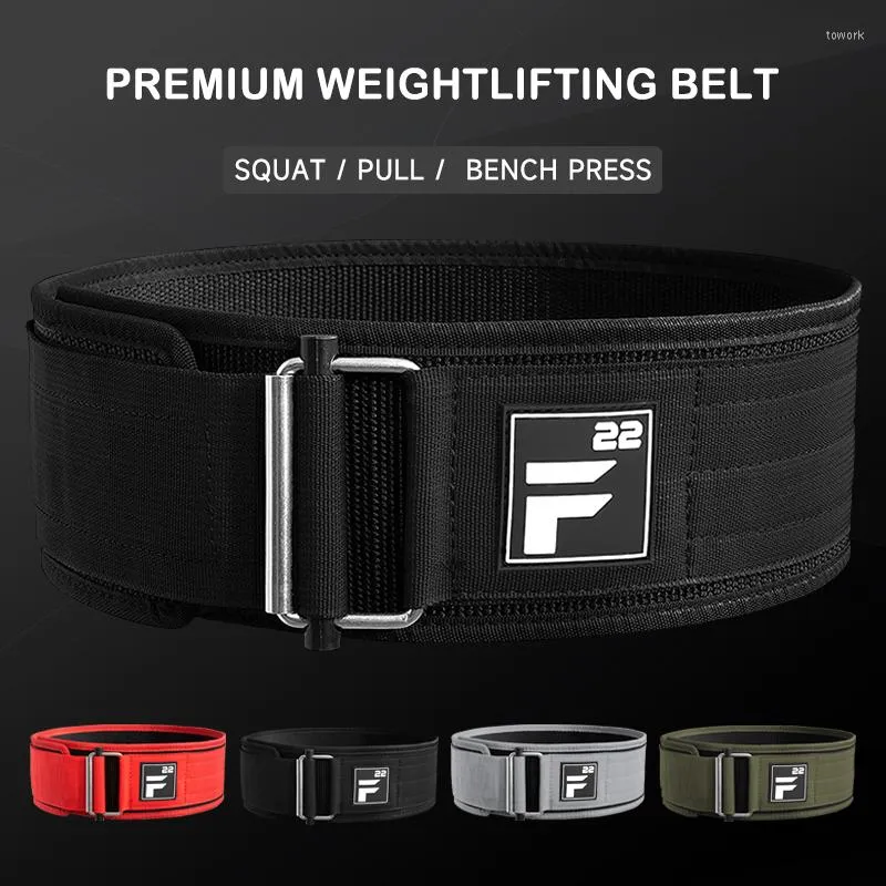 Taille Ondersteuning Quick Locking Gewichtheffen Riem Verstelbare Nylon Gym Workout Riemen Voor Mannen En Vrouwen Deadlifting Squatting Lifting back