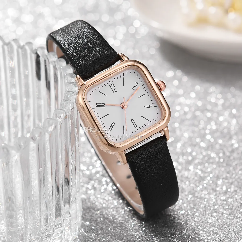 HBP Womens Watches Brand Sport Style Fashion Ladies kijken lederen polshorloge vrouwen meisjes vrouwelijk kwarts polshorloges Montres de Luxe