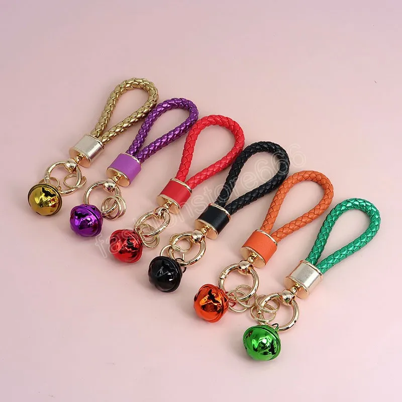 Set Di 8 Portachiavi Intrecciati In Pelle PU Colorata – Dimensioni 11,3 Cm, Regalo Creativo E Resistente Per Gestione Chiavi, Borse O Zaini. Accessorio Colorato E Pratico.