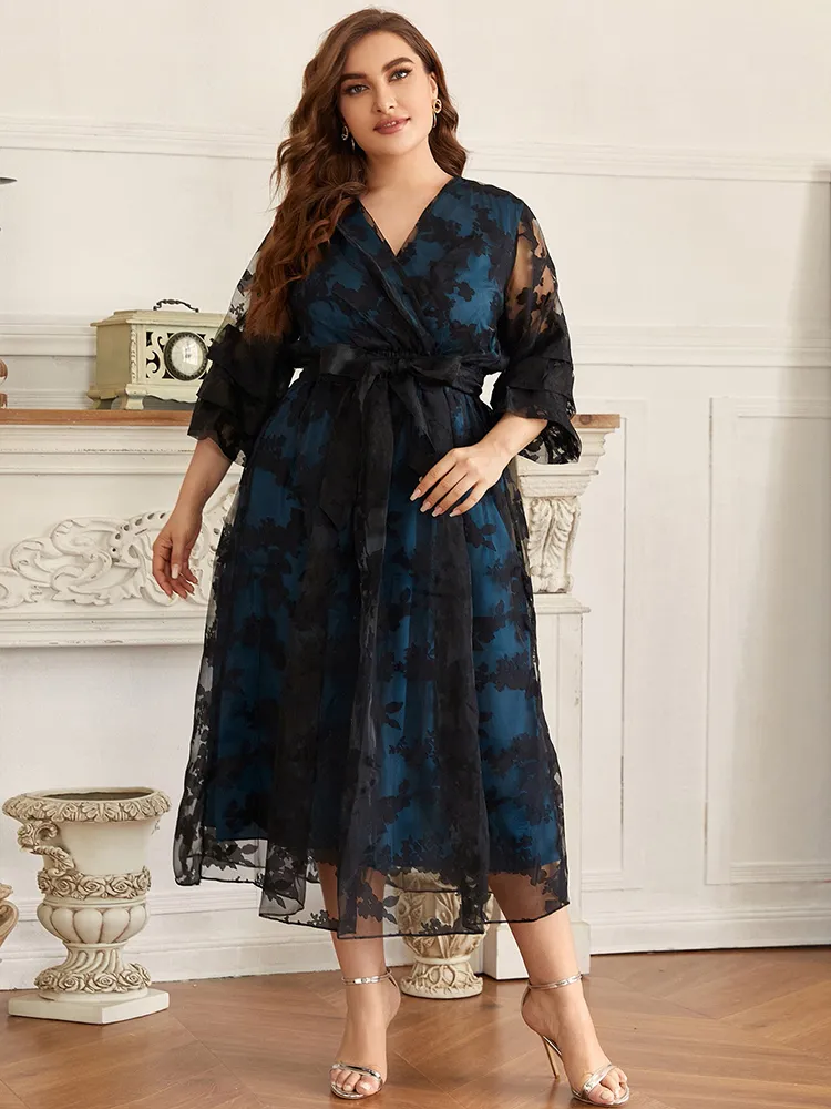 chinese dress ladies Green Dress, Green Mid Length Dress, Lounge Dress, Oversized Dress, Loose Fitting Green Dress, Plus Size Dress main image 1