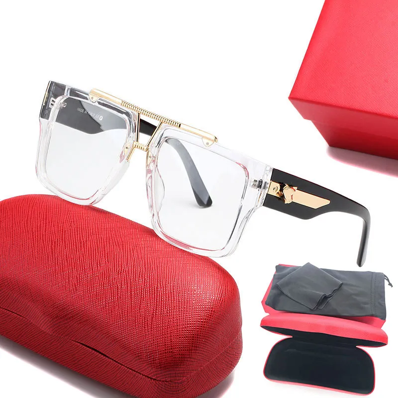 Millionaire Marke Frau Sonnenbrille Nachahmung Männer Sonnenbrille UV-Schutz Männer Designer Brillen Farbverlauf Mode Frauen Brille 1010