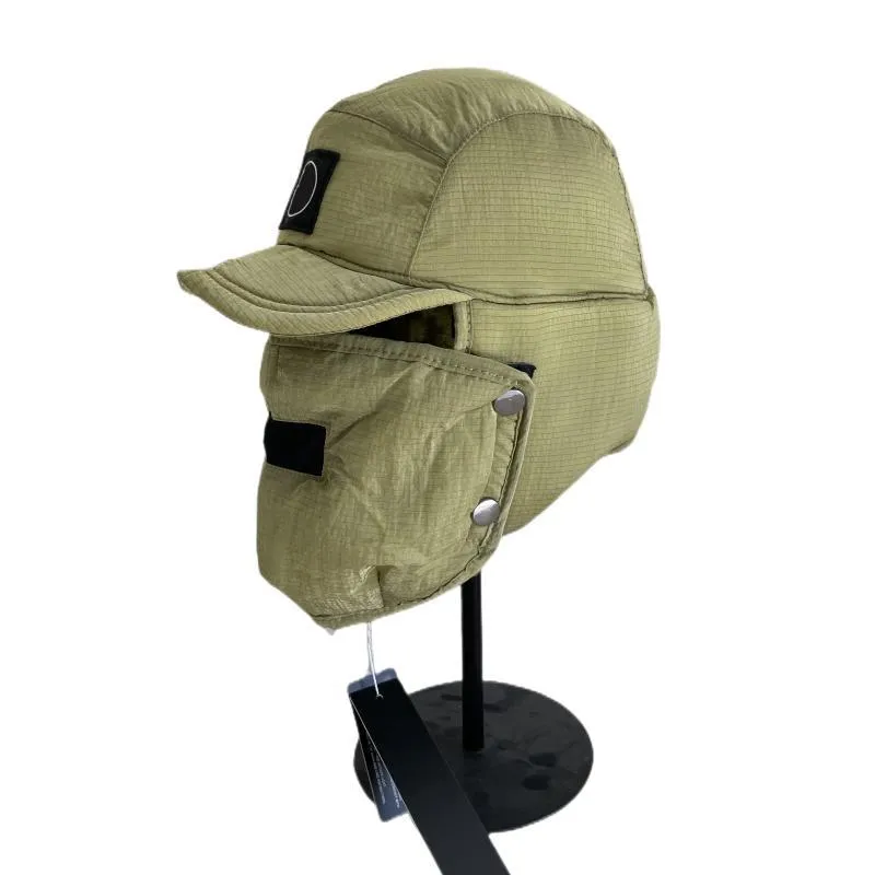 Trapper Hat Stone Island Nylon Metal Ripstop Hat Artic Hat TOP-EX