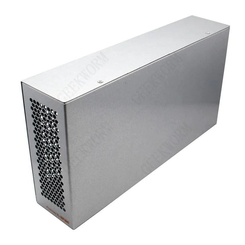 EXP GDC External Graphics Card Shell EXP GDC Metal Chassis Box Honeycomb Protective Case for Laptop290w