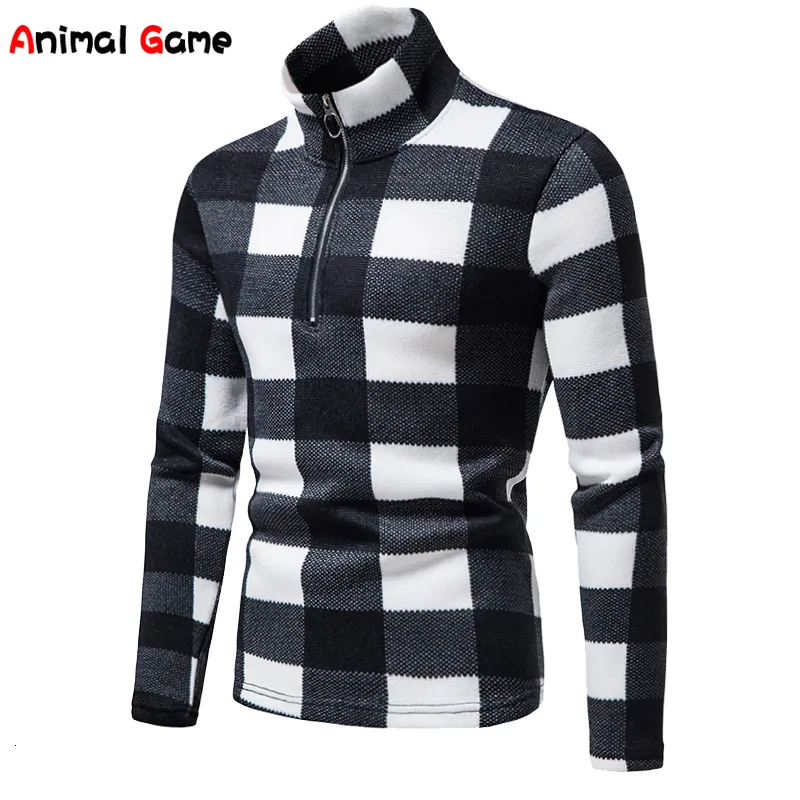 Men's Seaters 5 StyleSwarm Longleeved Fashion Stand-Up Collar Zipper Casuare221121