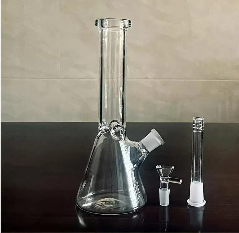 Hookah beaker Glass Bong water pipes iice catcher thick material for smoking 10.5" bongs