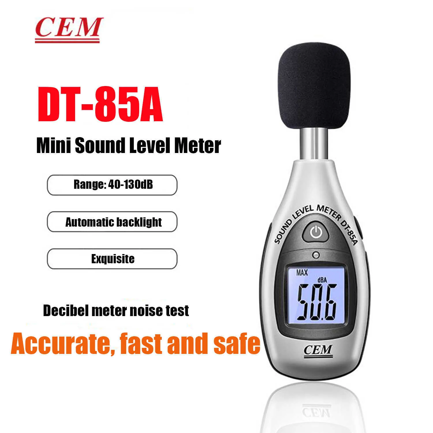 CEM Multimeters DT-85A DT-805 DT-815 DT-8850 DT-8851 DT-8852 SC-05 Industrial Sound Level Meter Noise Quantity Detector New