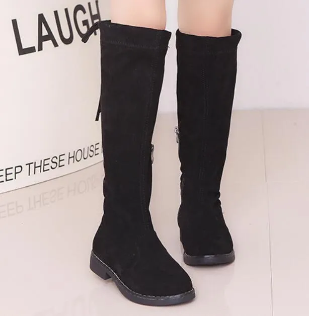 Girls knee high sneakers cheap
