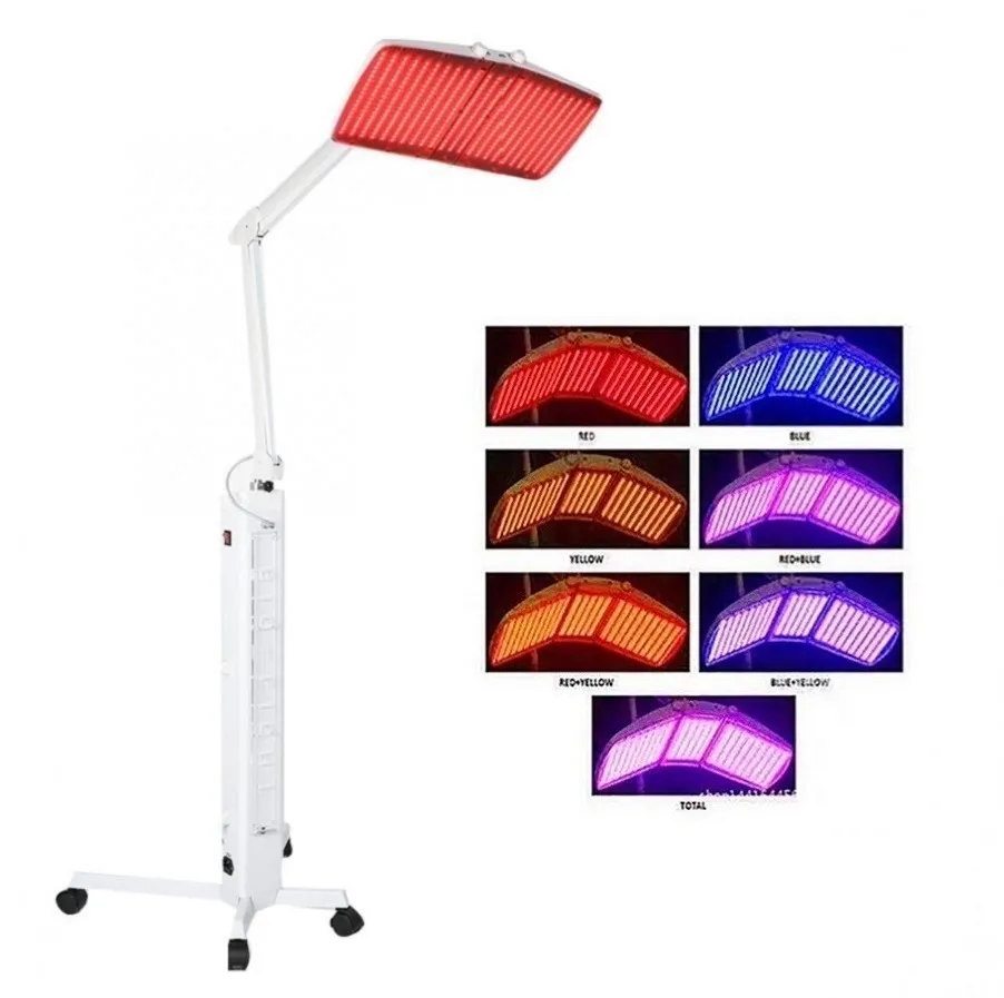 LED LED Skin Rejuvenation عالي الجودة الطابق الدائم PDT Bio-Light Machine Red Blue Light