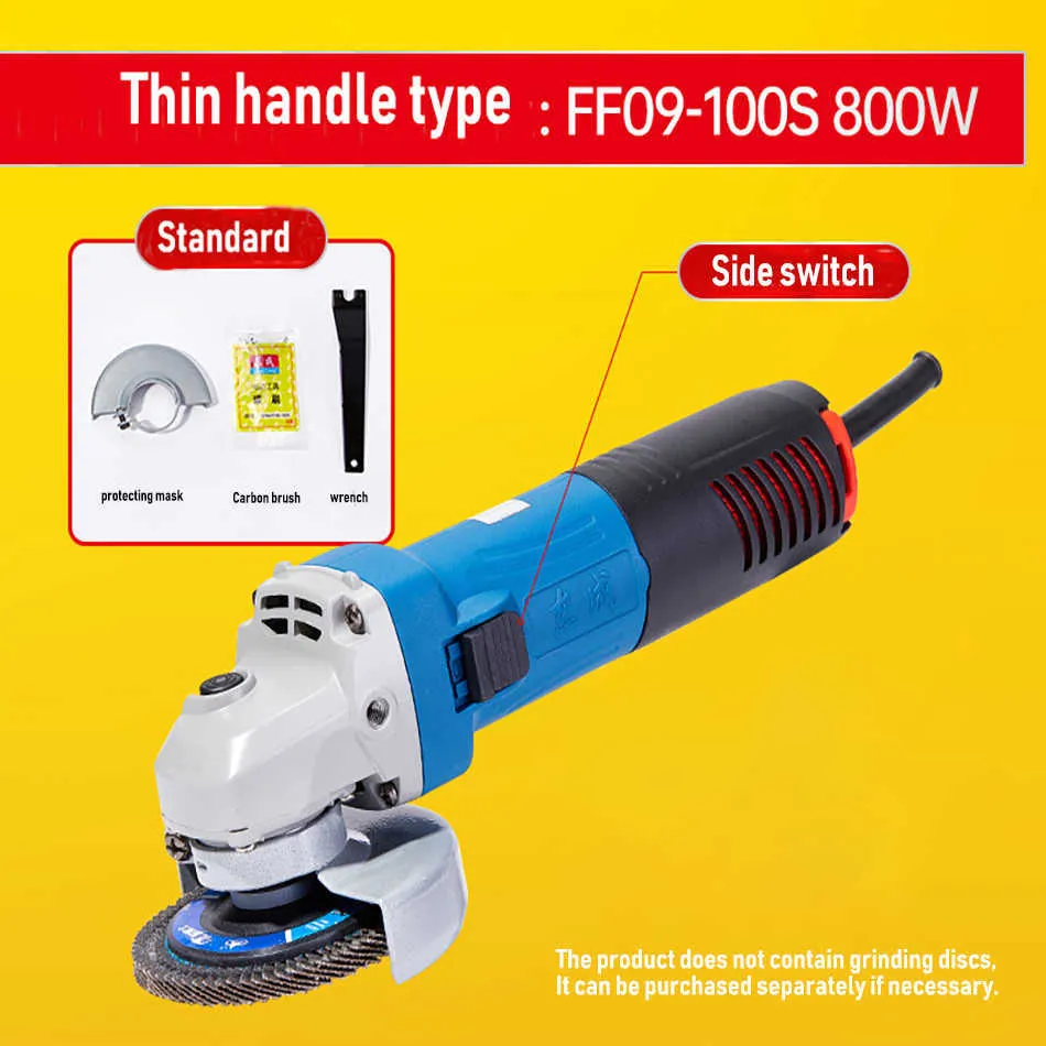 Wholesale Dongcheng 710W/220V Electric Angle Grinder Multi Functional Cutting And Variable Speed