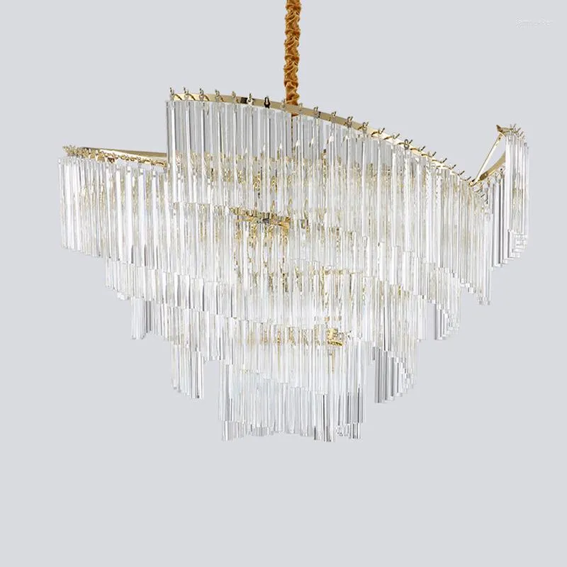 Подвесные лампы постмодернистская легкая роскошная хрустальная люстра творческая личность простая гостиная столовая спальня лампа